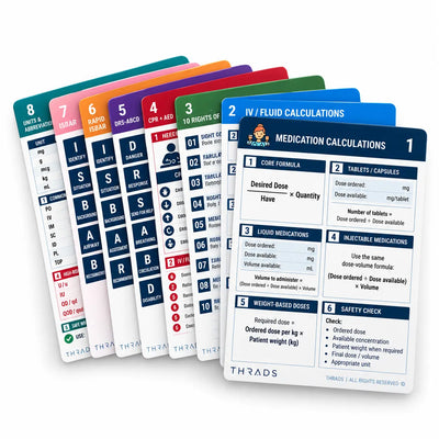 THRADS Everyday Healthcare Reference Cards™