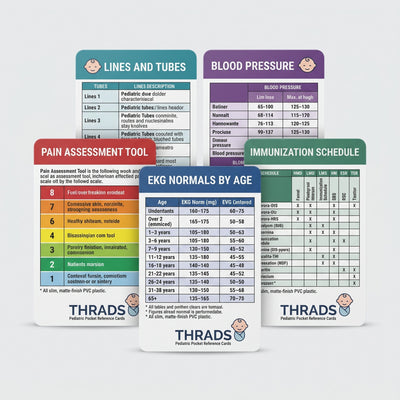 THRADS Pediatric Nursing Reference Cards™