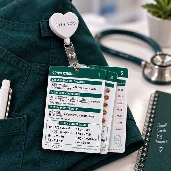 THRADS Nursing General Reference Cards™