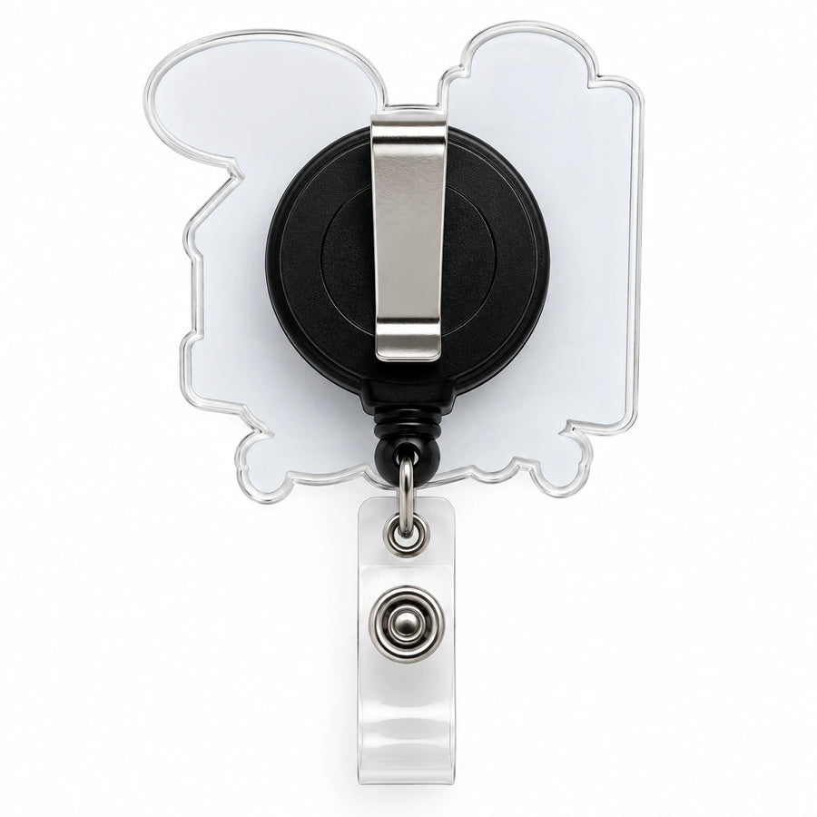 THRADS NICU Badge Reel™ — Acrylic Medical ID Clip
