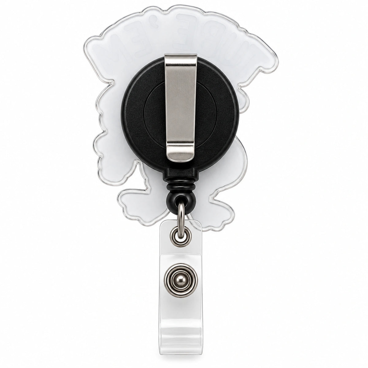 THRADS Tube 'Em Badge Reel — Acrylic ID Clip — product image 2