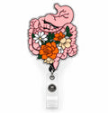 THRADS GI Tract Badge Reel™ — Acrylic Medical ID Clip