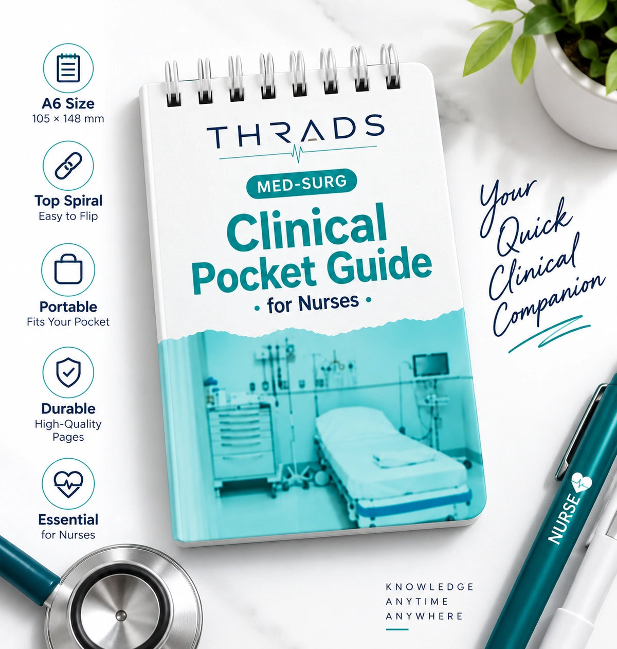 THRADS Med-Surg Clinical Pocket Guide